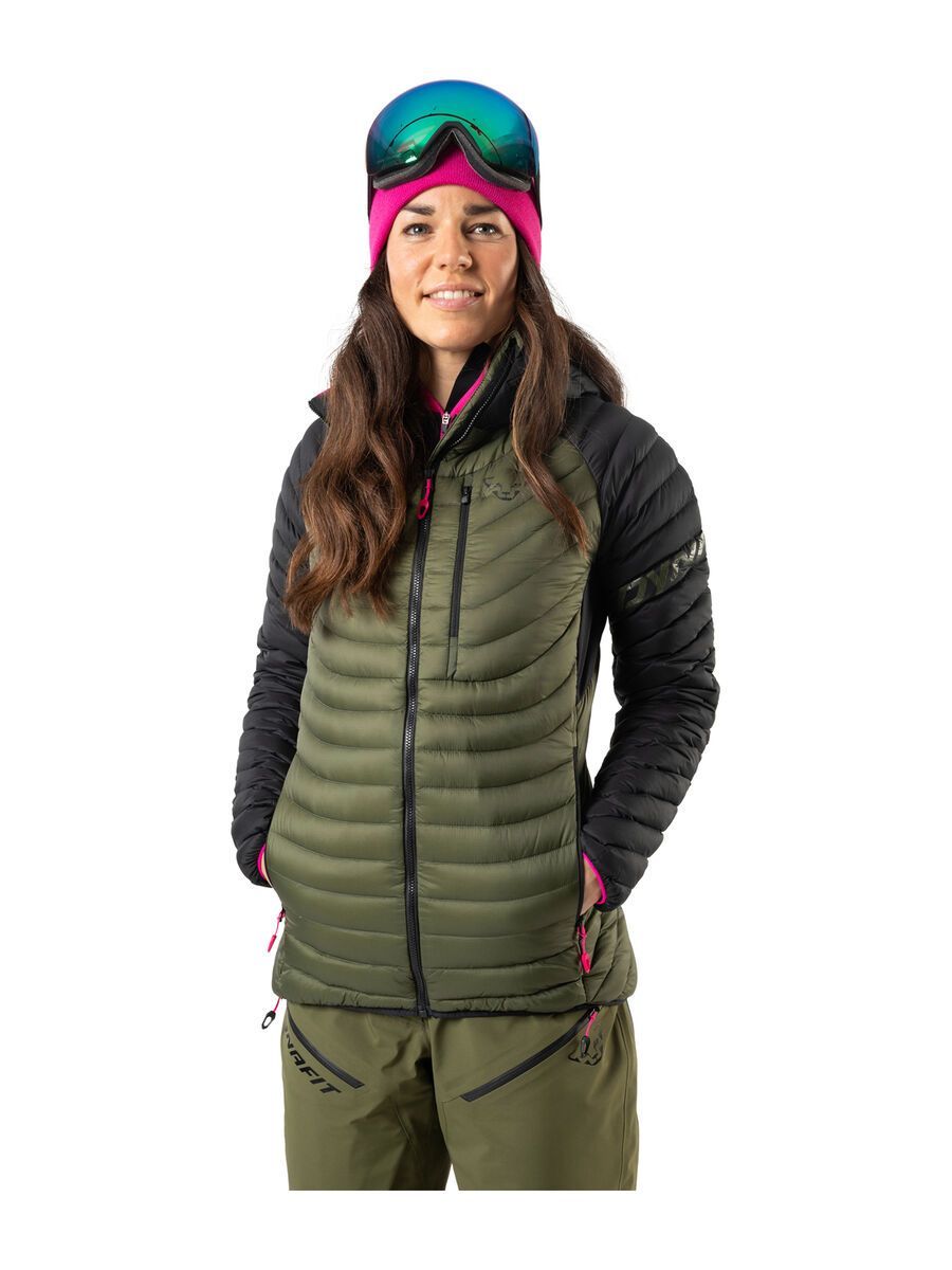 Dynafit Radical Down RDS Kapuzenjacke Damen, winter moss - Bild 2