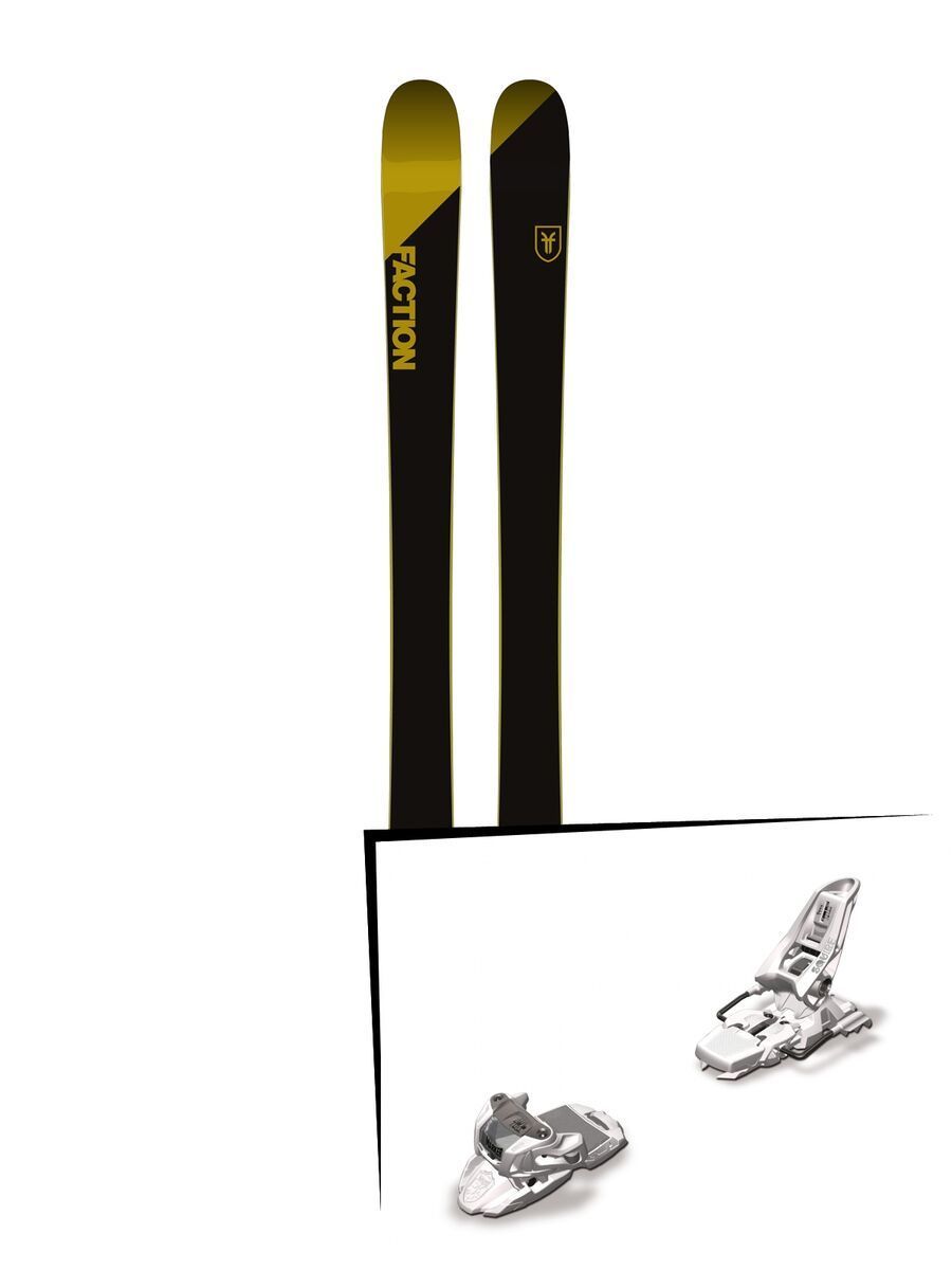 Set: Faction Candide 2.0 2018 + Marker Squire 11 white - Bild 1