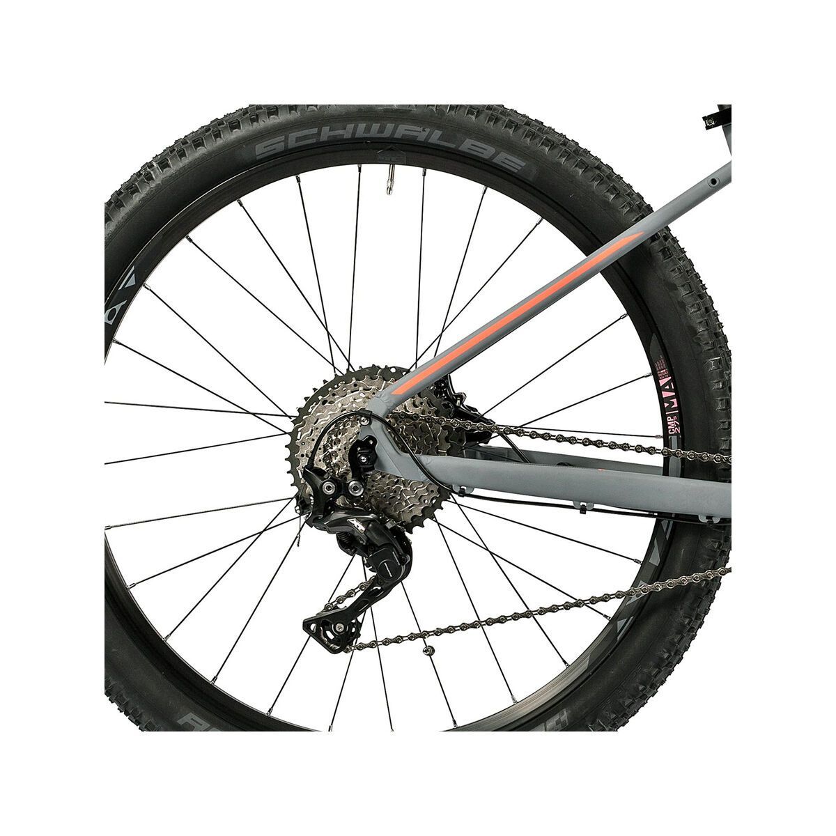 Cube Access WLS Hybrid SL 500 29, grey´n´neoncoral - Bild 4