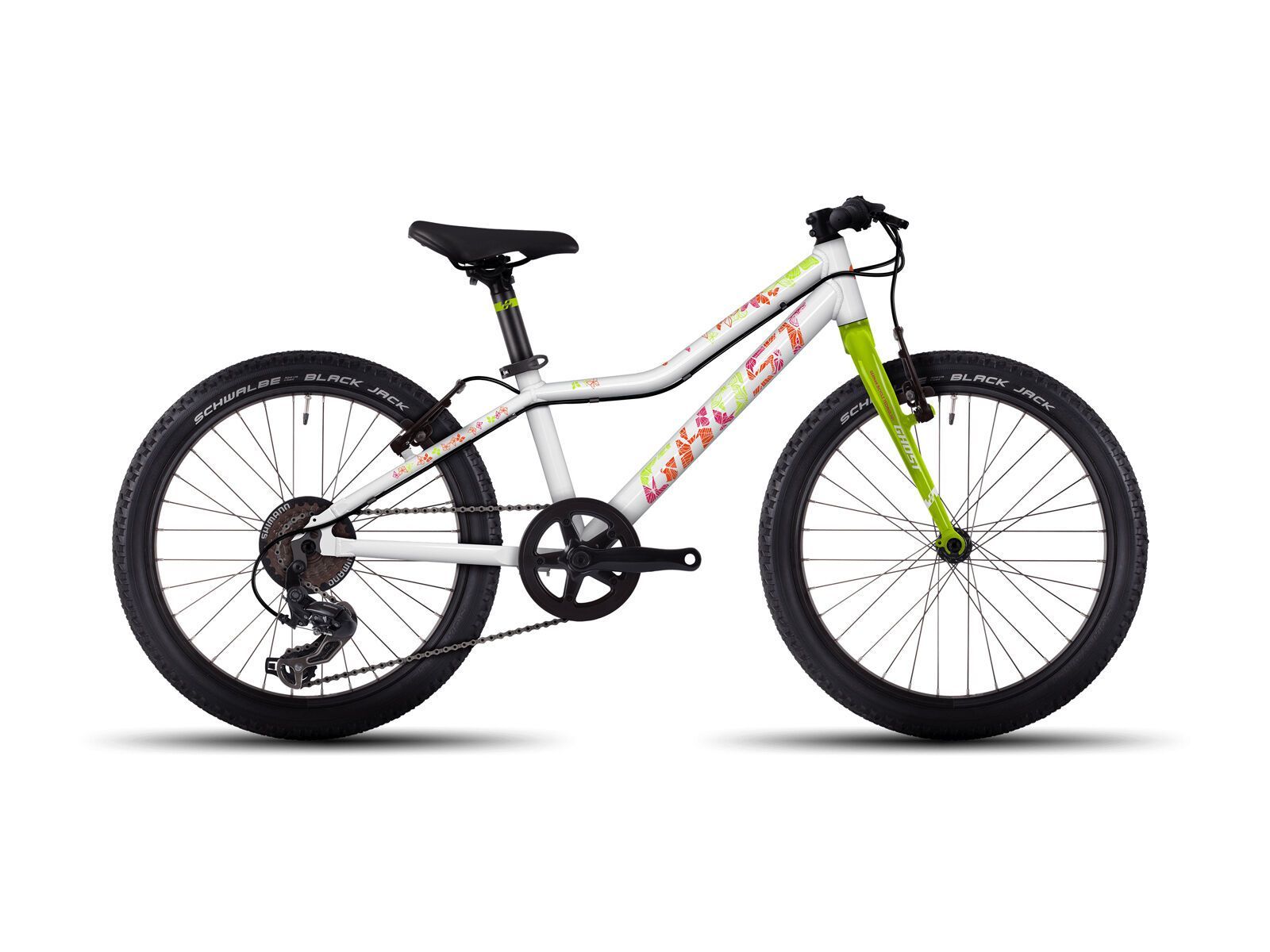 Ghost Lanao Kid 1 AL 20, star white/lime green/monarch orange - Bild 1