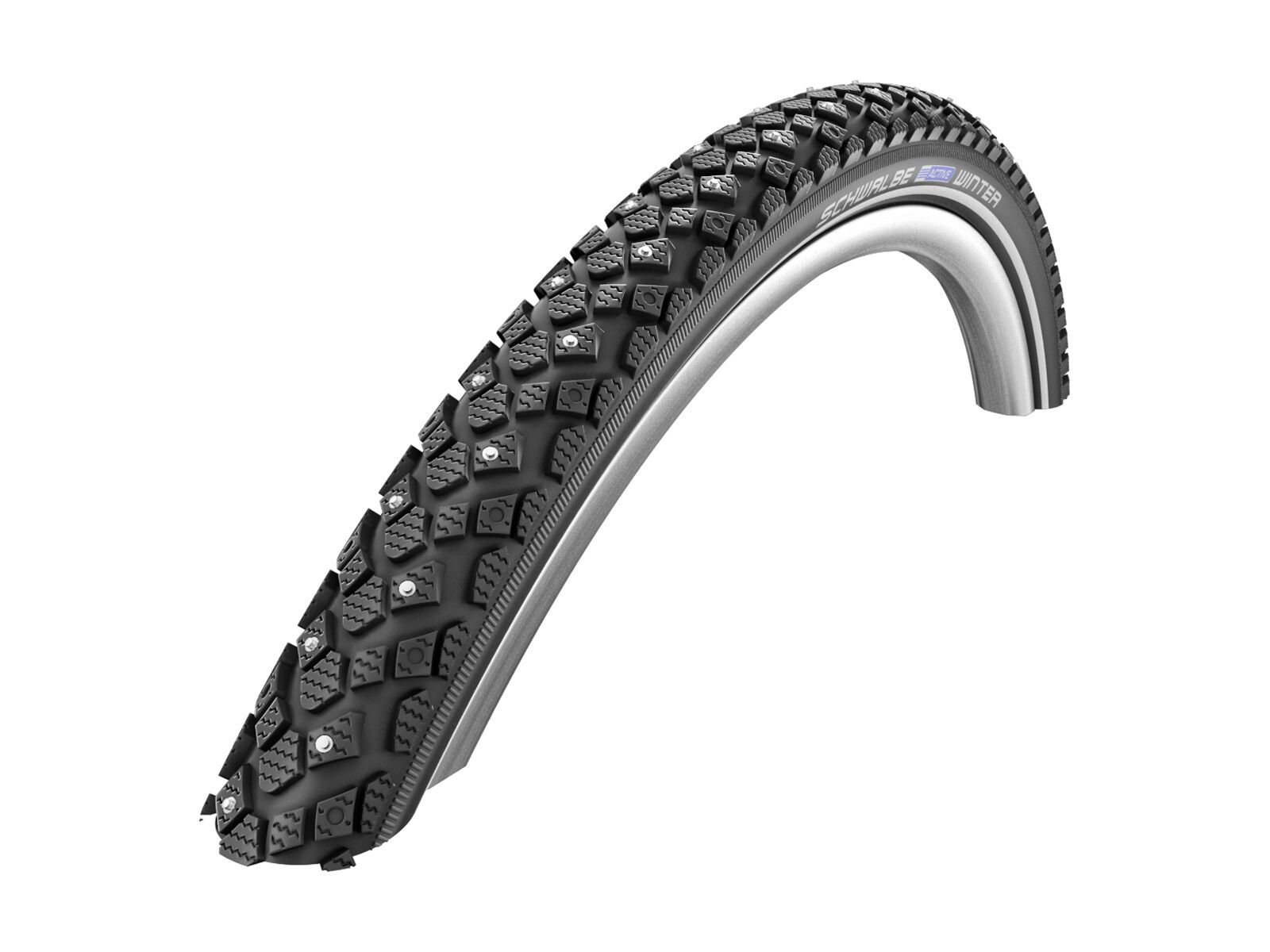 Schwalbe Winter Active, 28 Zoll, black-reflex - Bild 1