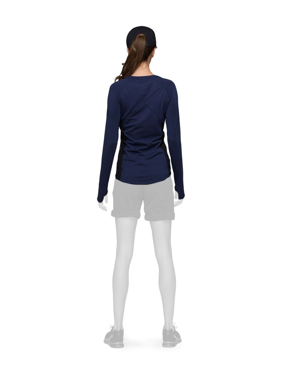 Mons Royale Supa Tech LS, black navy - Bild 2