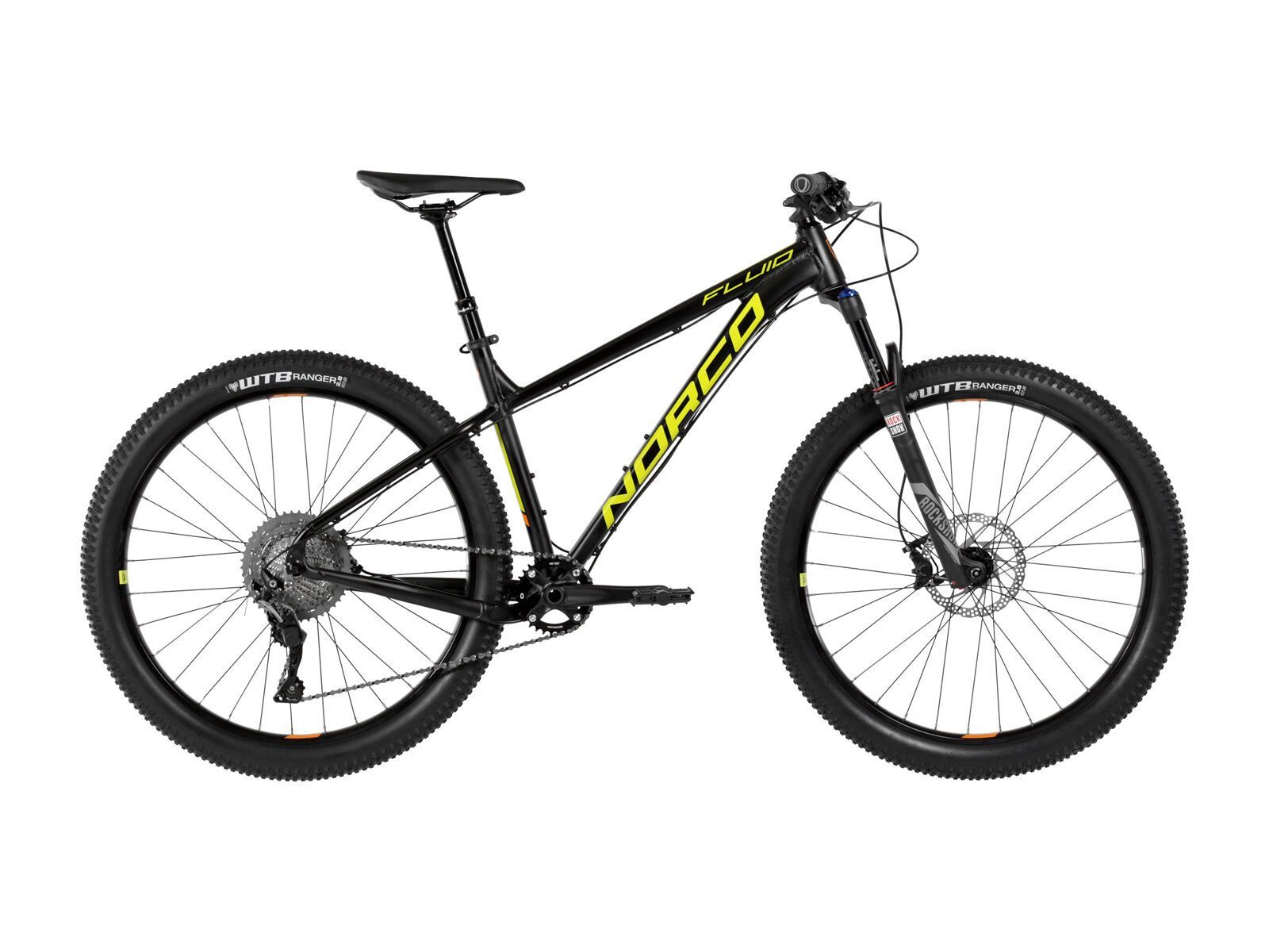 Norco Fluid HT+ 7.1, black/yellow/orange - Bild 1