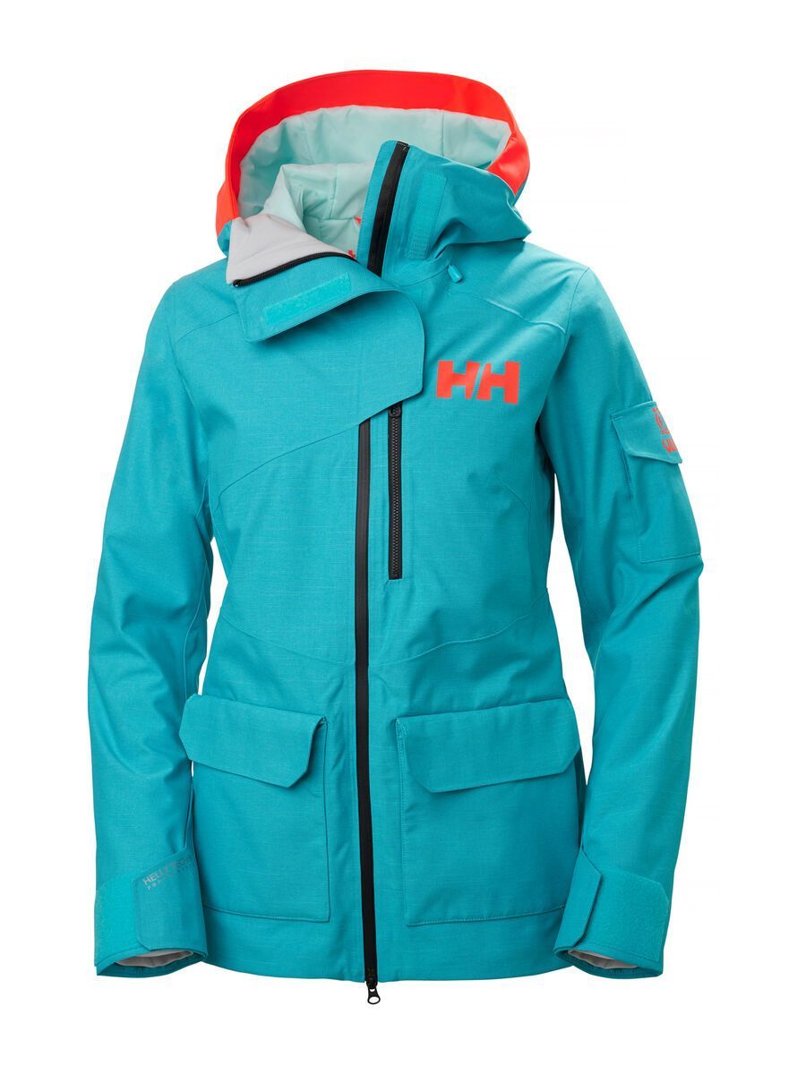 Helly Hansen W Powderqueen 2.0 Jacket, scuba blue - Bild 1