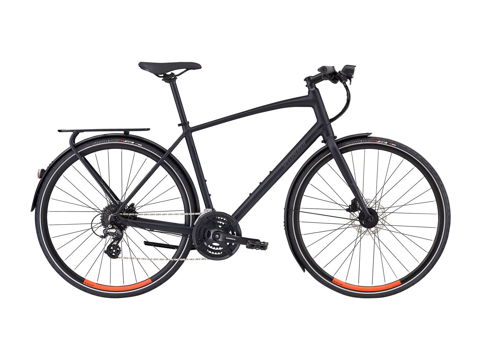 Specialized Men's Sirrus EQ - Black Top LTD, satin cast black/rocket red - Bild 1