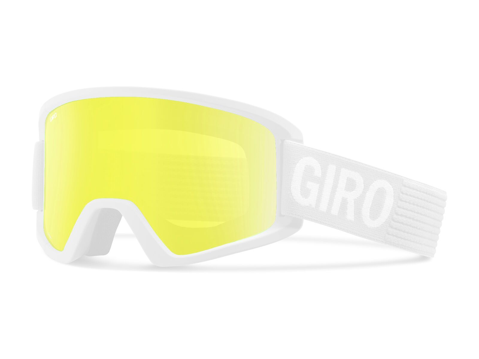 Giro Semi + Spare Lens, bright green monotone/loden green+yellow - Bild 2