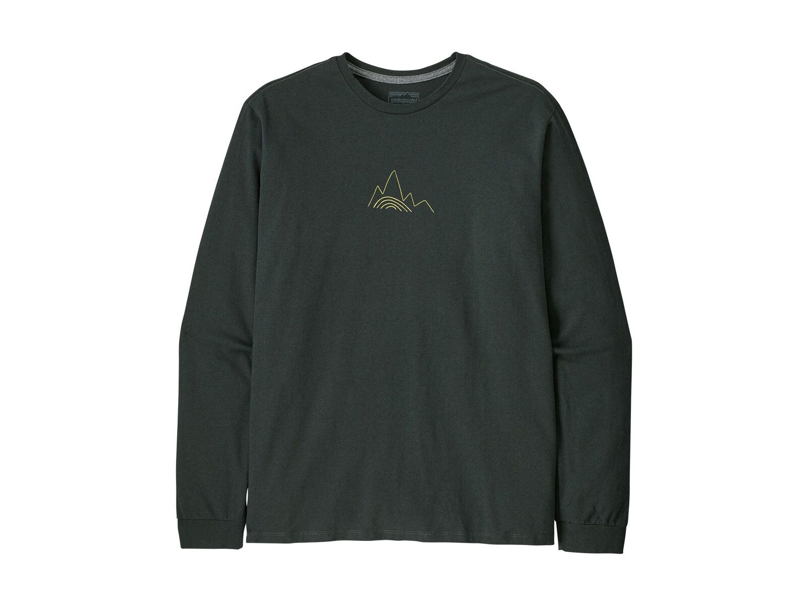 Patagonia Men's Long-Sleeved Berm Logo Responsibili-Tee, old growth green - Bild 1
