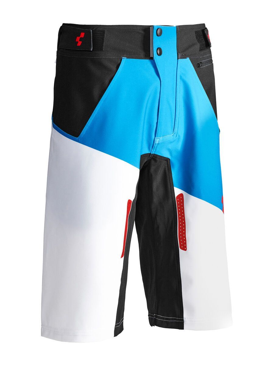Cube Action Shorts Pilot, white´n´blue´n´red - Bild 1