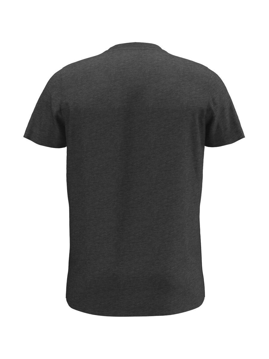 Scott 20 Casual dye S/SL Tee, dark grey melange - Bild 2