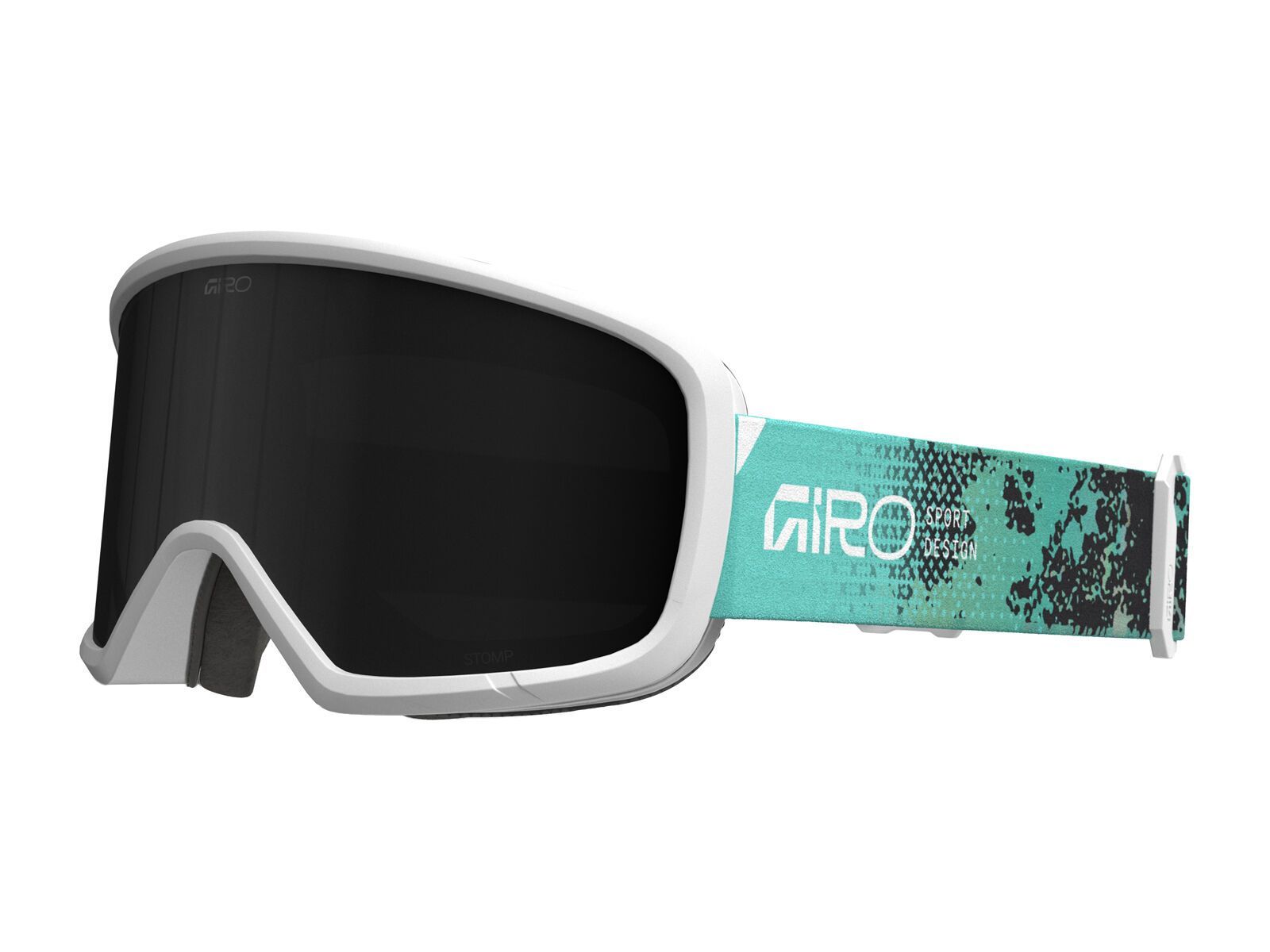 Giro Stomp, Ultra Black / surge fade glacier green - Bild 1