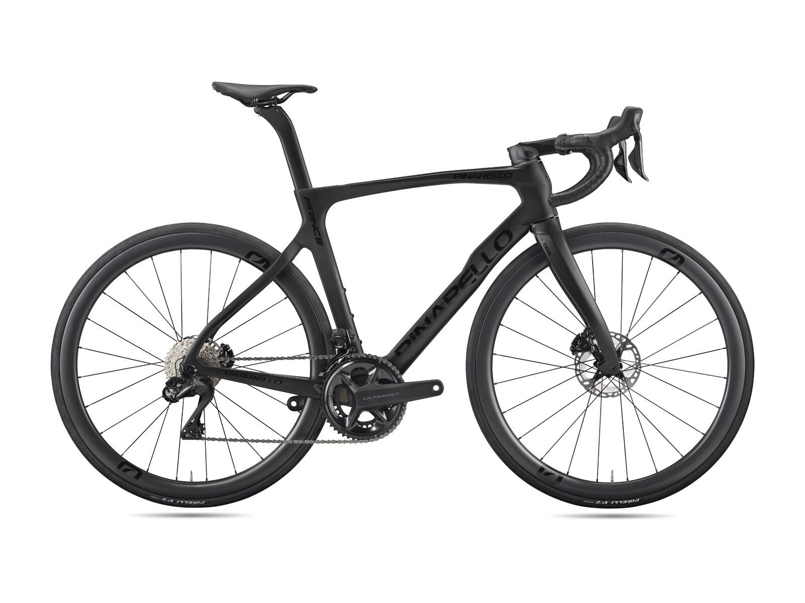 Pinarello Prince Ultegra Di2 12S / Fulcrum Racing 500, black on black - Bild 1