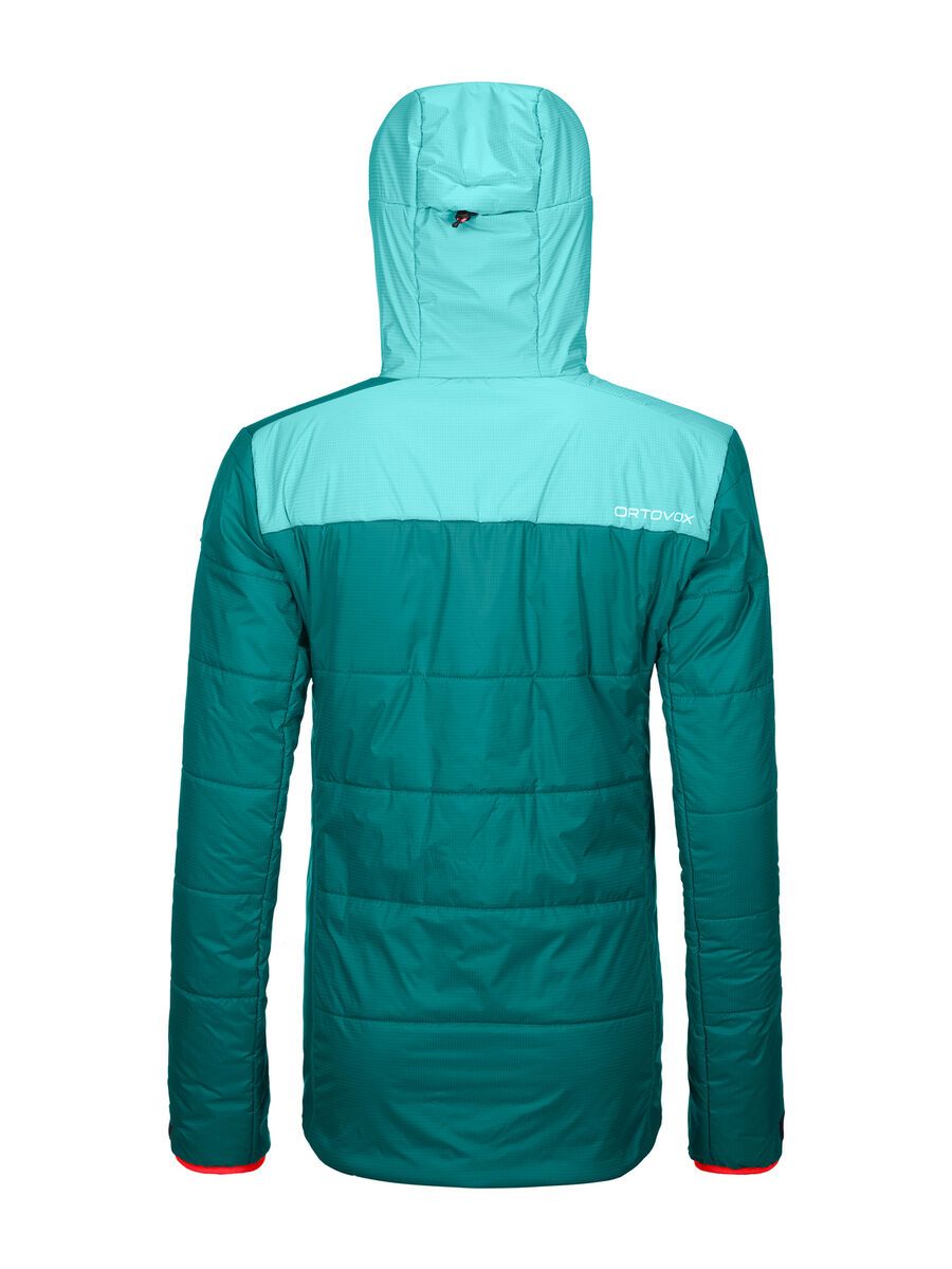 Ortovox Swisswool Zinal Jacket W, pacific green - Bild 2