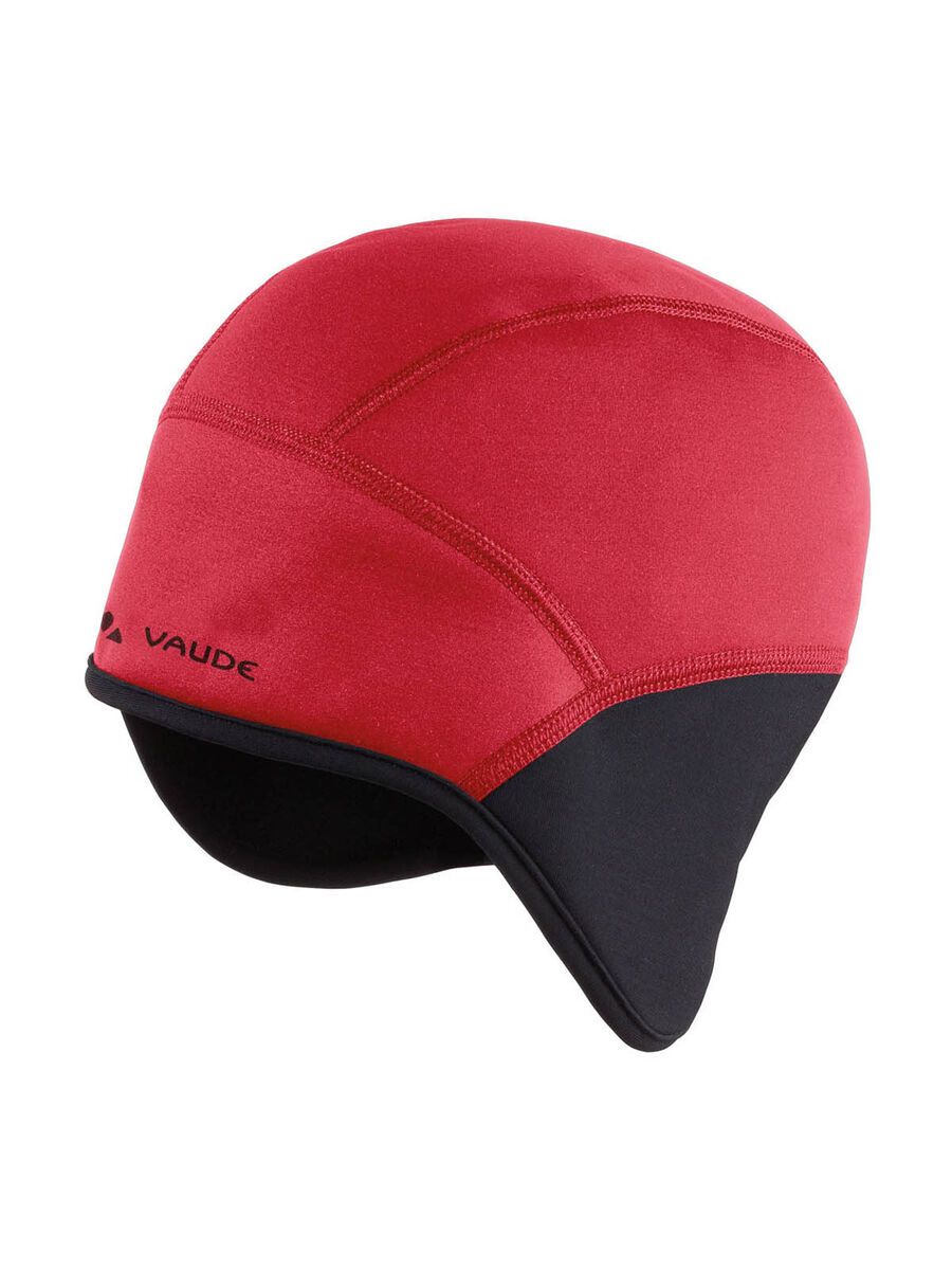 Vaude Bike Windproof Cap III, black/red - Bild 1