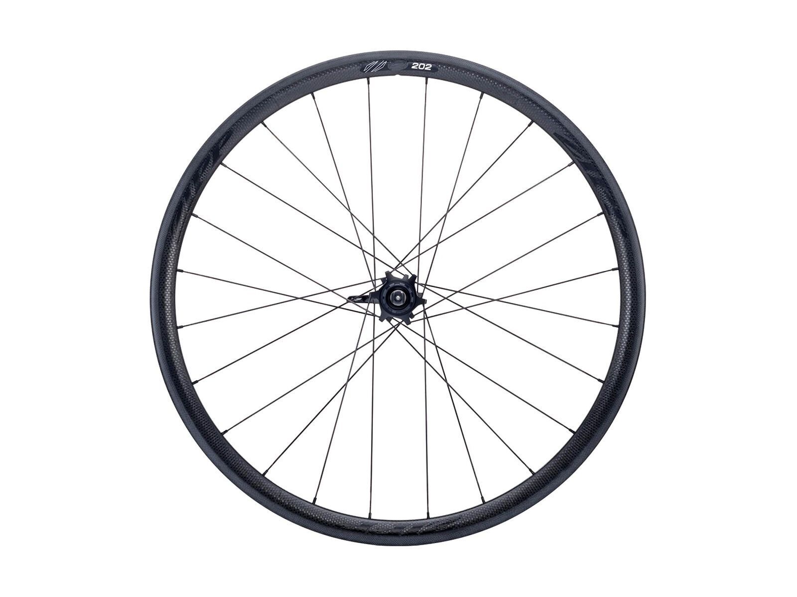 Zipp 202 Tubular - Campagnolo, schwarz/mattschwarz - Bild 3