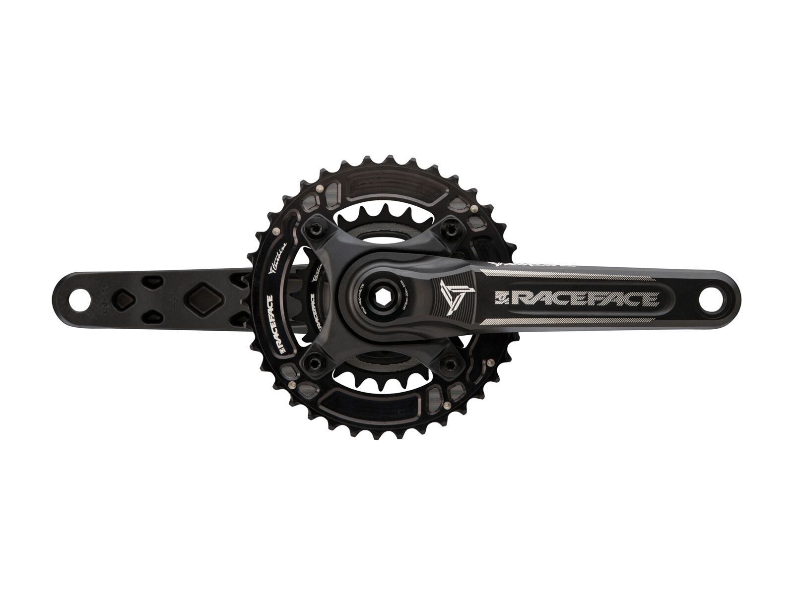 Race Face Turbine Cinch - 2x10, 36/22 Z, black - Bild 1