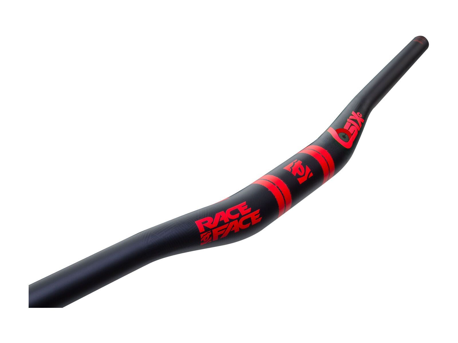 Race Face Sixc 35 20 mm Riser, carbon/red - Bild 1