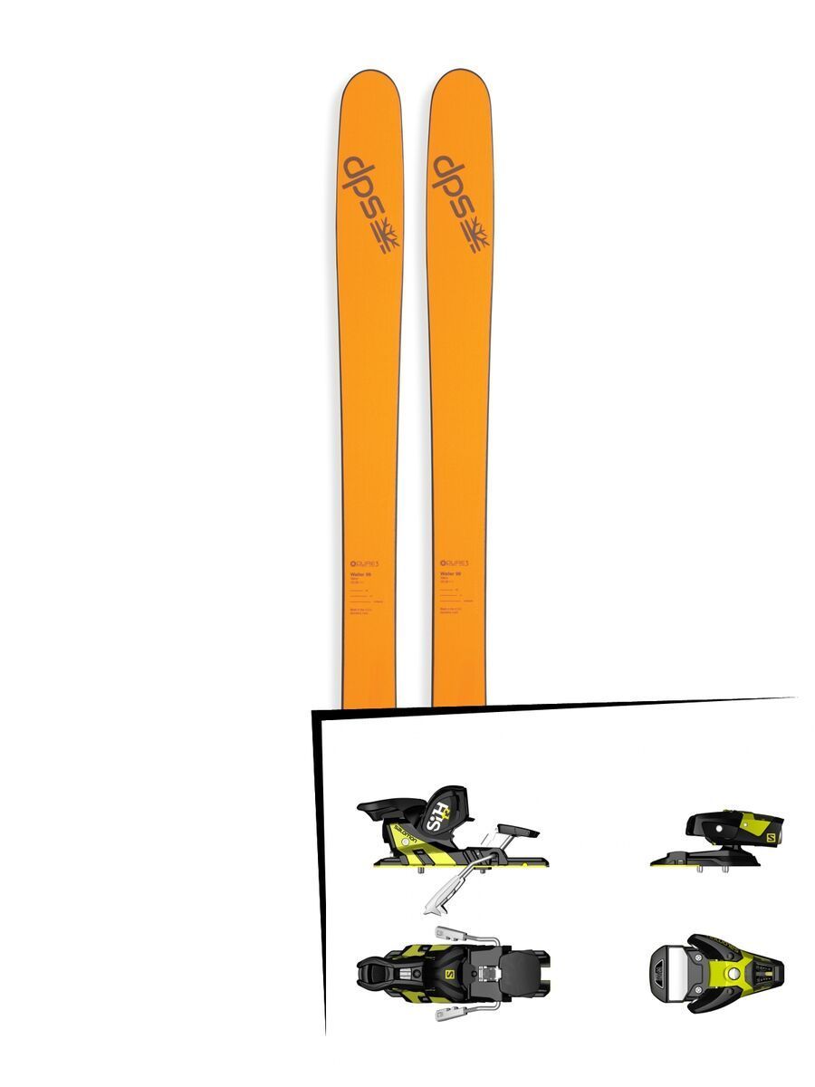 DPS Skis Set: Wailer 99 Pure3 2016 + Salomon STH2 WTR 13 - Bild 1