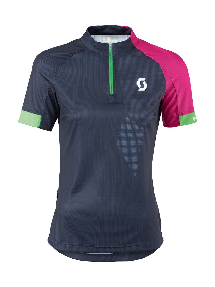 Scott Womens Trail 20 s/sl Shirt, blue nights/bright pink - Bild 1