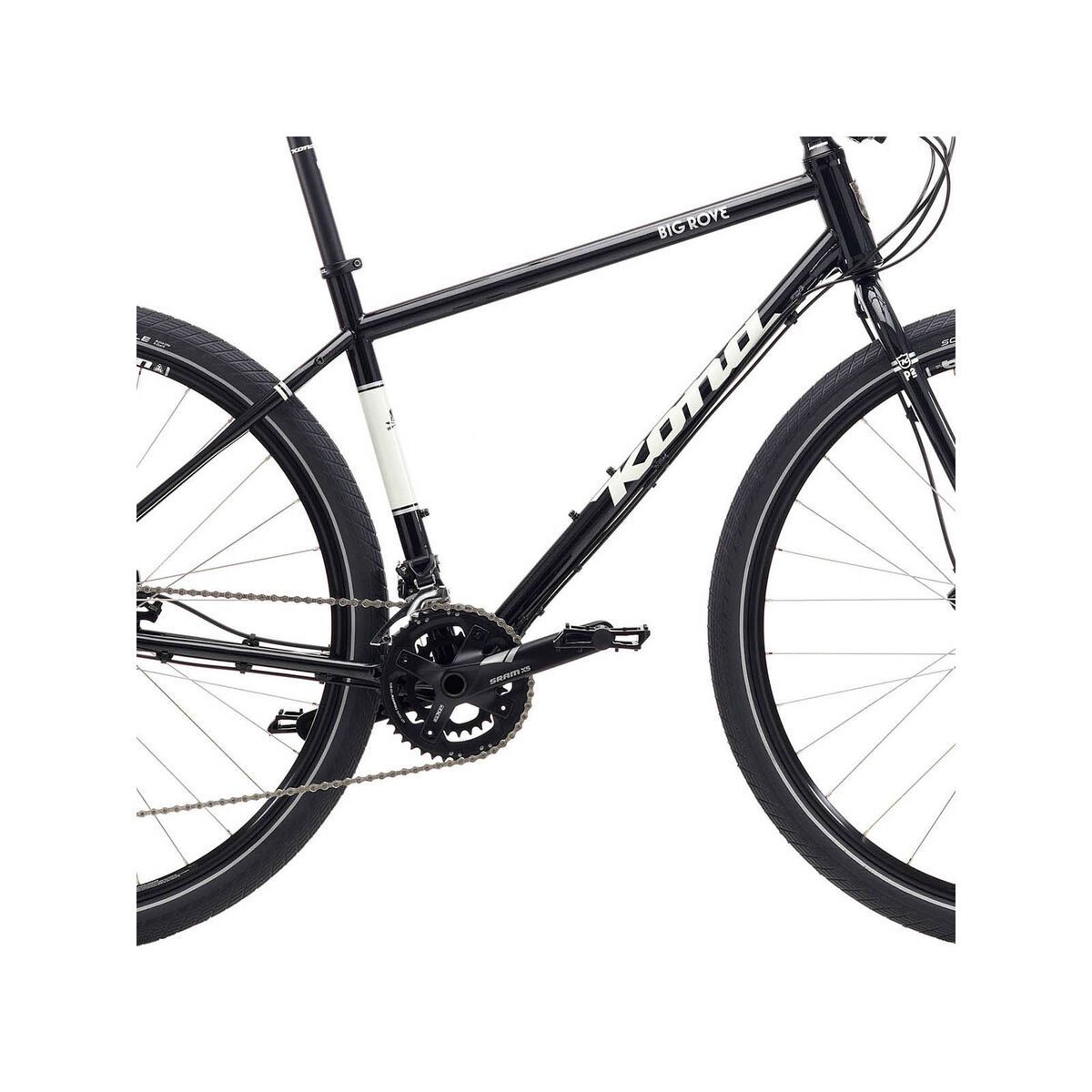 Kona Big Rove, Black w/Off-White & Silver - Bild 3