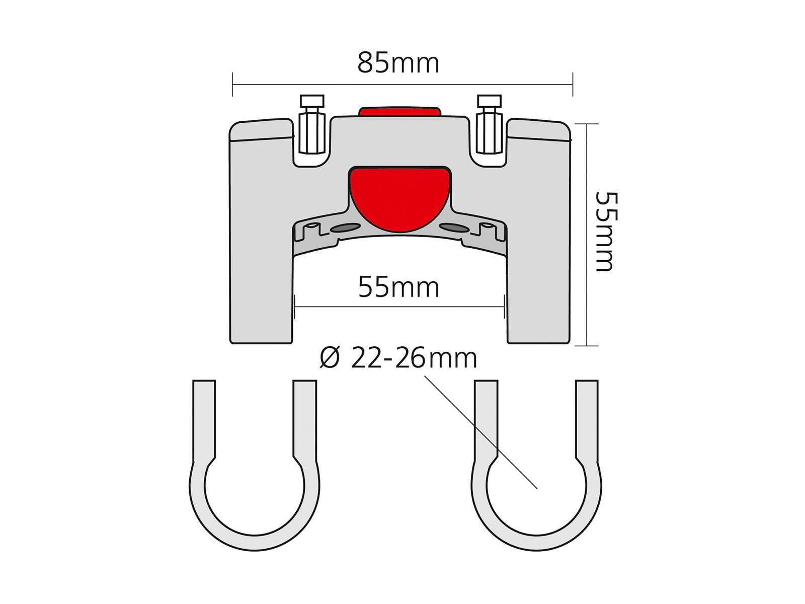 Klickfix Lenker Adapter Standard - Bild 3