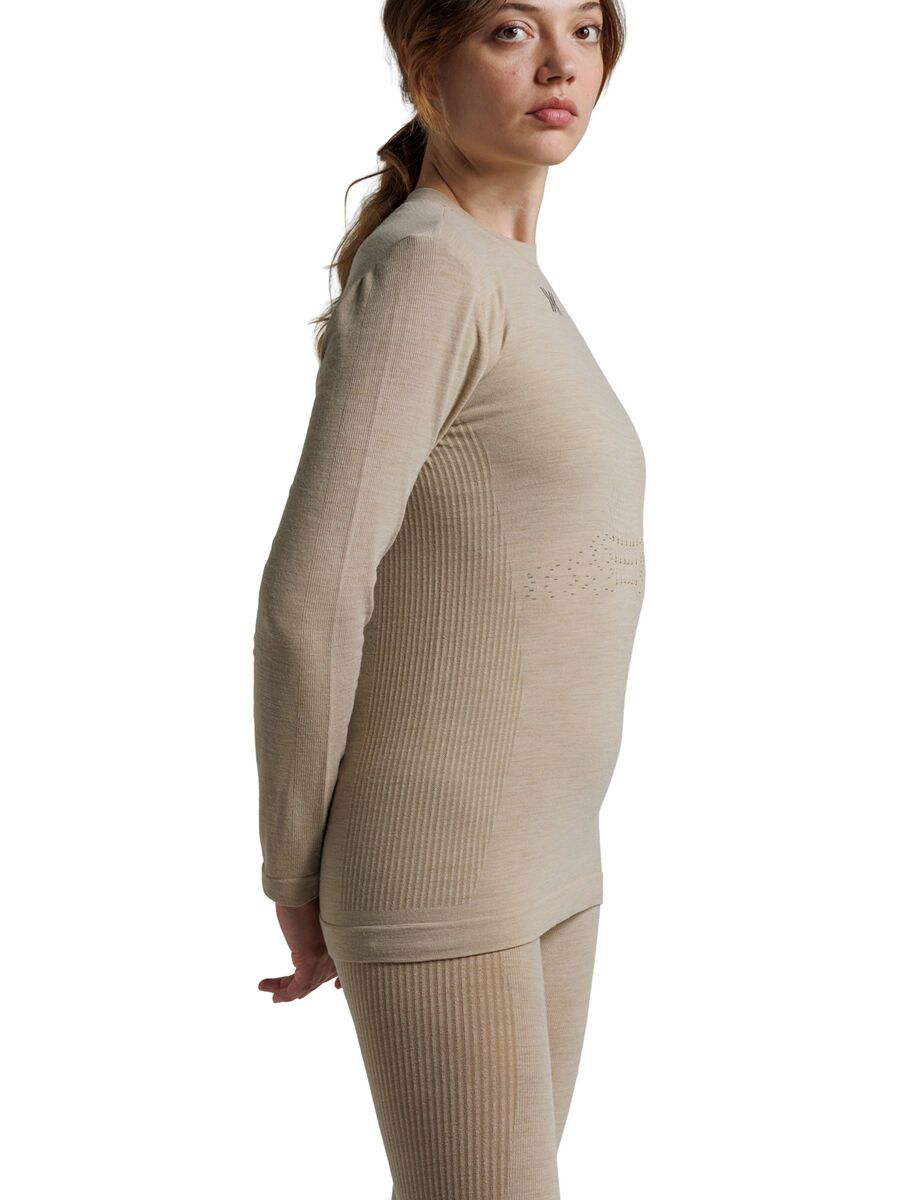 X-Bionic Mightywool Shirt LS Wmn, sand - Bild 17