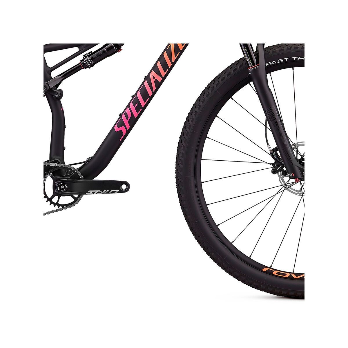 Specialized Women's Epic Comp Alloy, satin gloss black/acid lava/acid purple - Bild 5