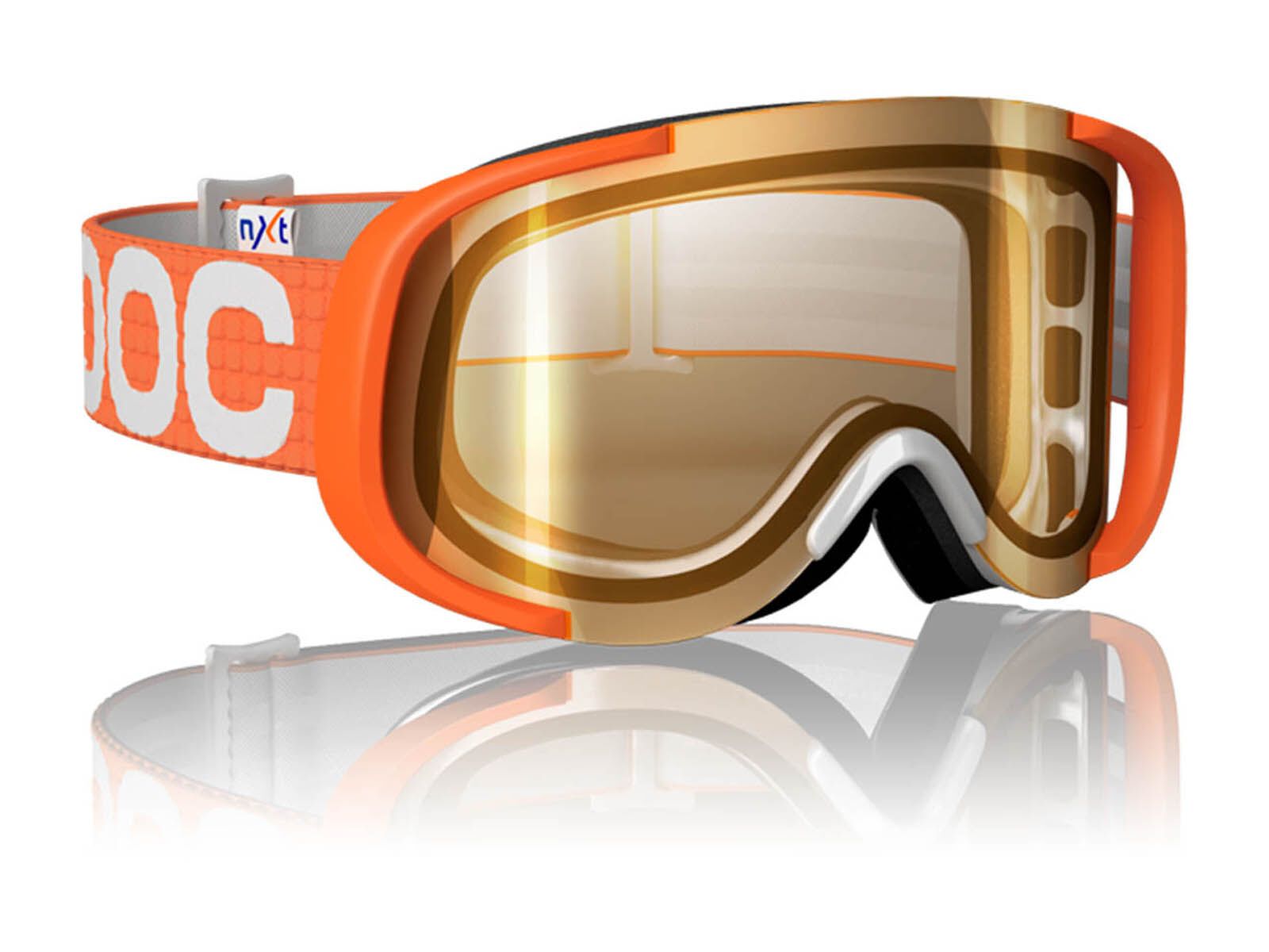 POC Cornea NXT Photo, Orange/White - Bild 1