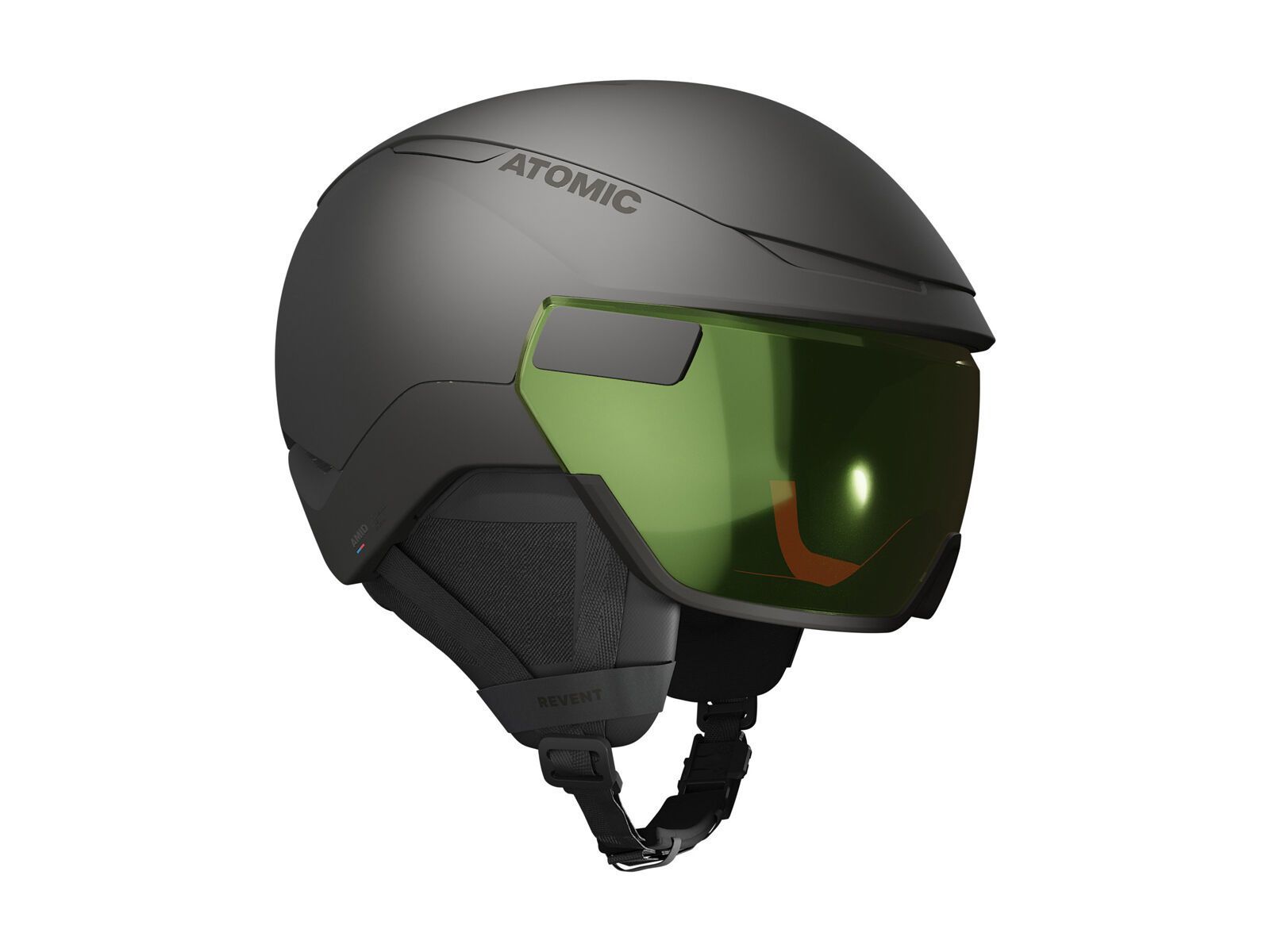 Atomic Revent GT AMID Visor, Green Gold HD Photo / black - Bild 4