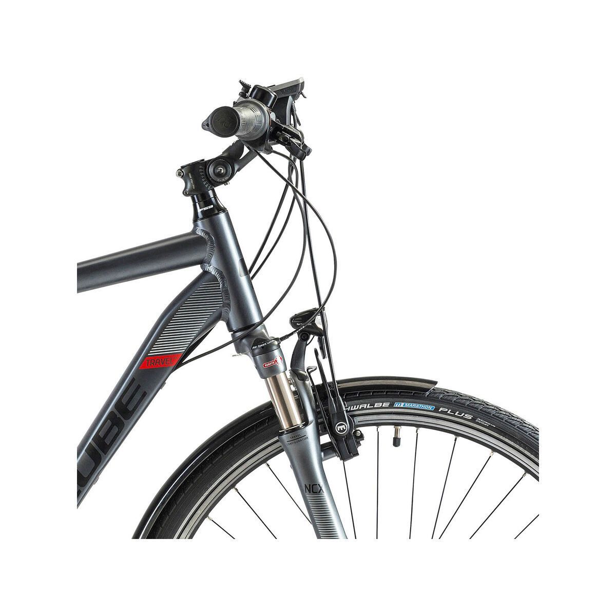 Cube Travel Hybrid Pro, anthrazit/black/white/red - Bild 5