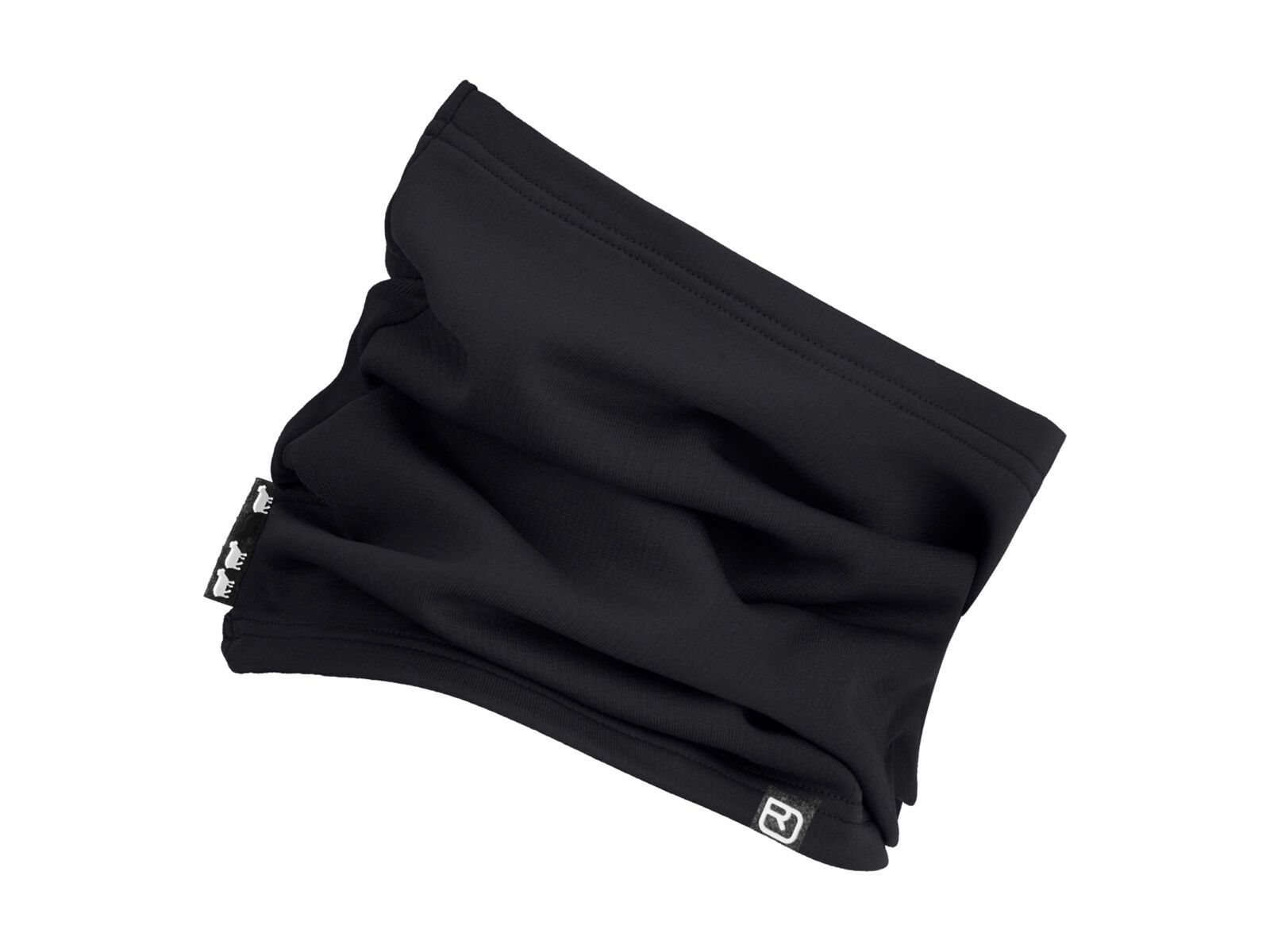 Ortovox Merino Fleece Light Neckwarmer, black raven - Bild 1