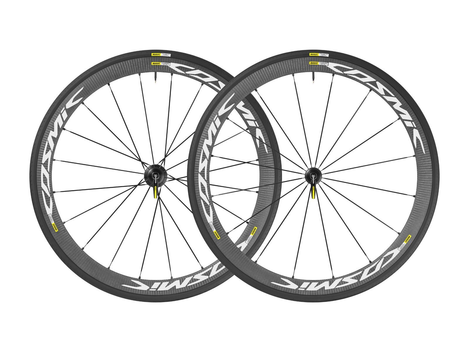 Mavic Cosmic Carbone 40 Elite, white - Bild 1