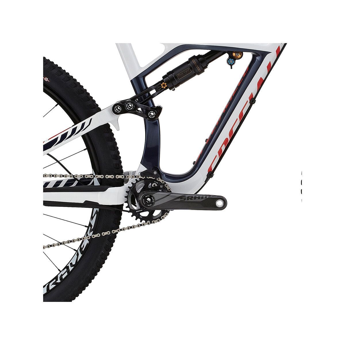 Specialized Enduro FSR Expert Carbon 29, gloss navy/white/rocket red - Bild 3