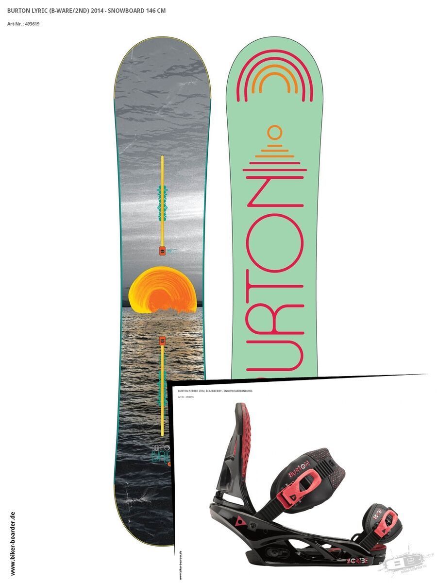 Set: Burton Lyric  +  Scribe (494039S) - Bild 1