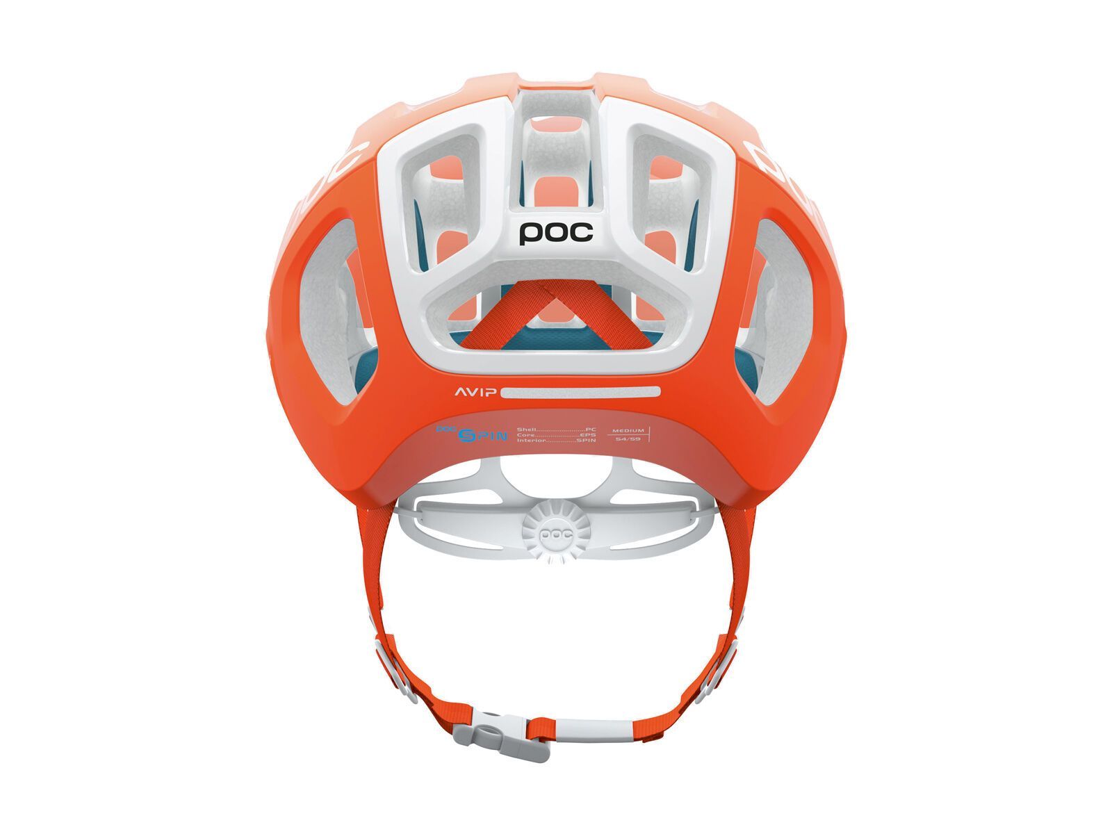 POC Ventral Tempus SPIN AVIP, fluorescent orange - Bild 3