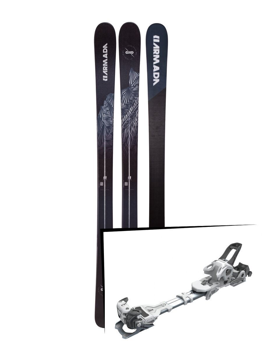 Set: Armada Invictus 89 Ti 2019 + Tyrolia Ambition 12 AT solid white black - Bild 1