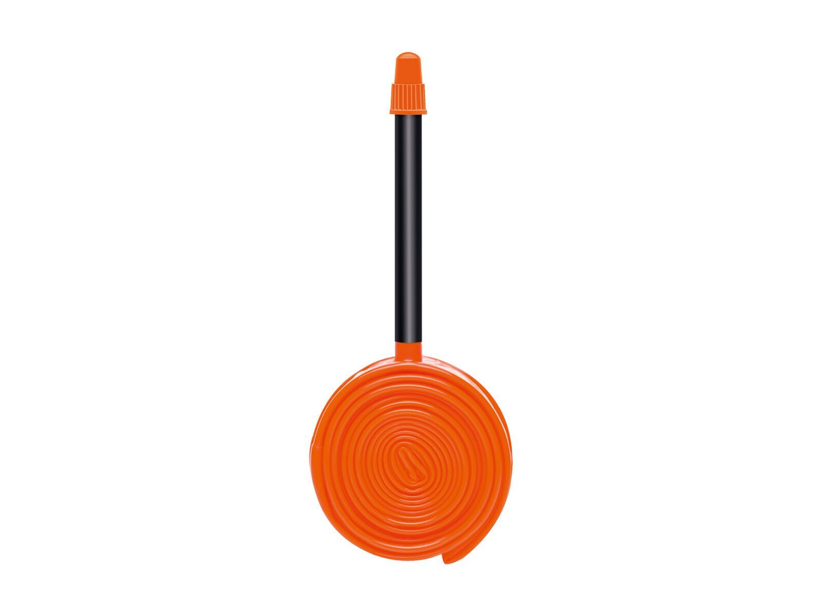 Tubolito Tubo Road 60 mm - 700C x 18-32 / Black Valve, orange/black - Bild 5