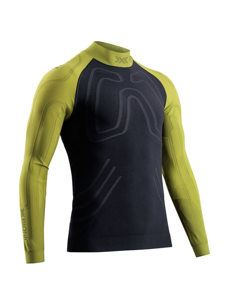 X-Bionic Heatloop Shirt LS Men, moss green/x black - Bild 1
