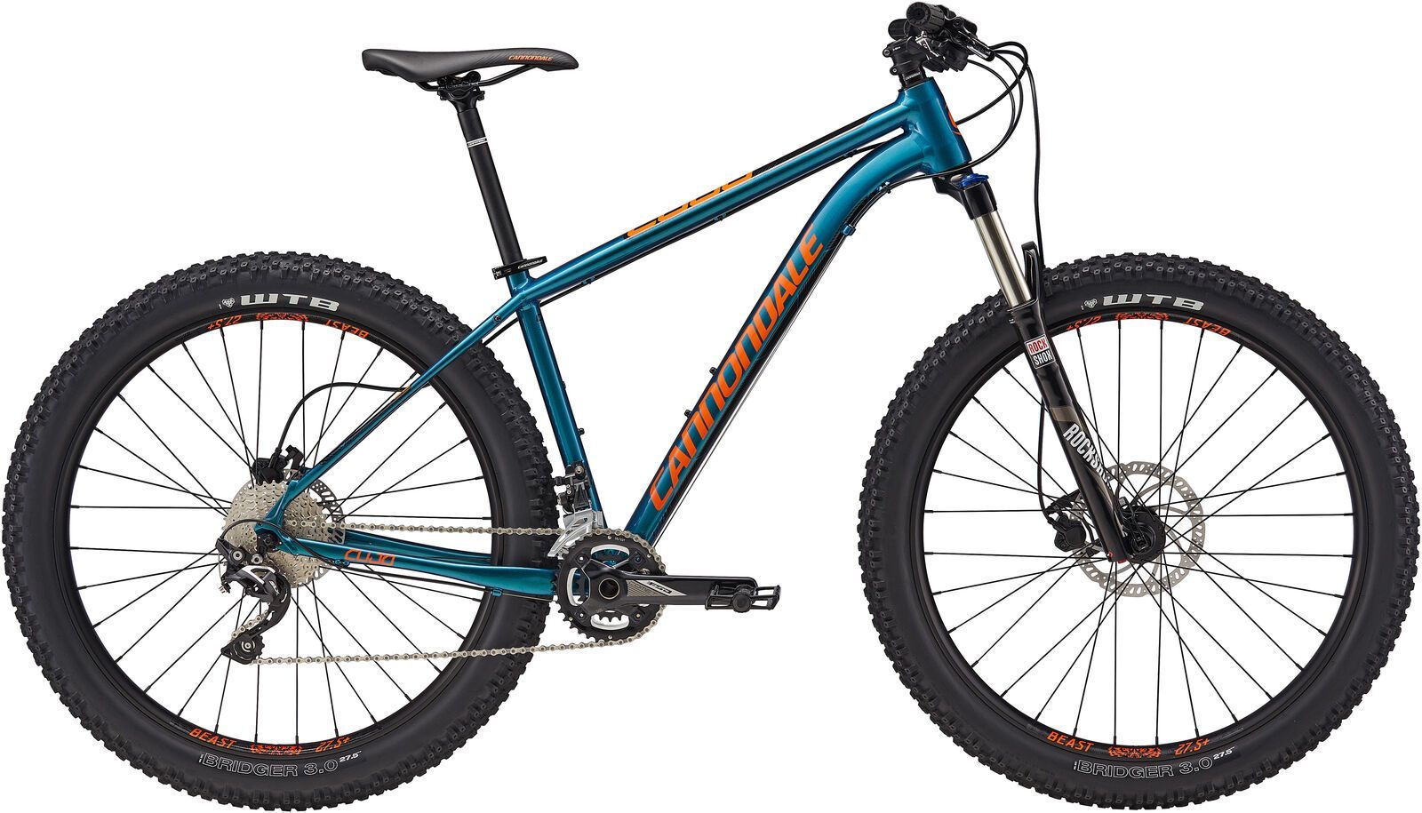 Cannondale Cujo 2, deep teal w/ jet black and hazard orange, goss - DTE - Bild 1