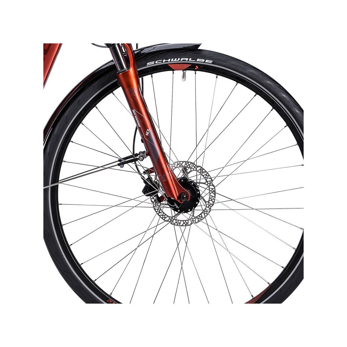 Cube Touring Pro Easy Entry, metallic red black flashred - Bild 2