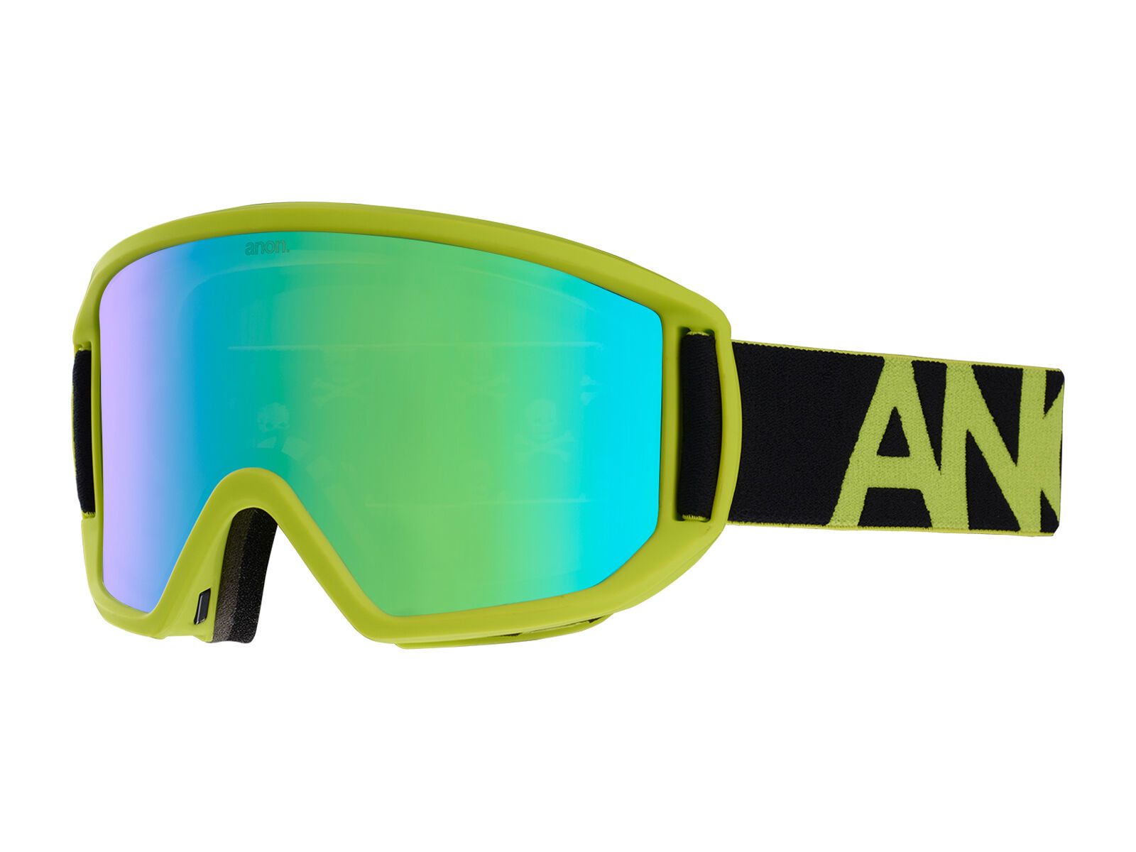 Anon Relapse MFI inkl. WS, black green/Lens: sonar green - Bild 5