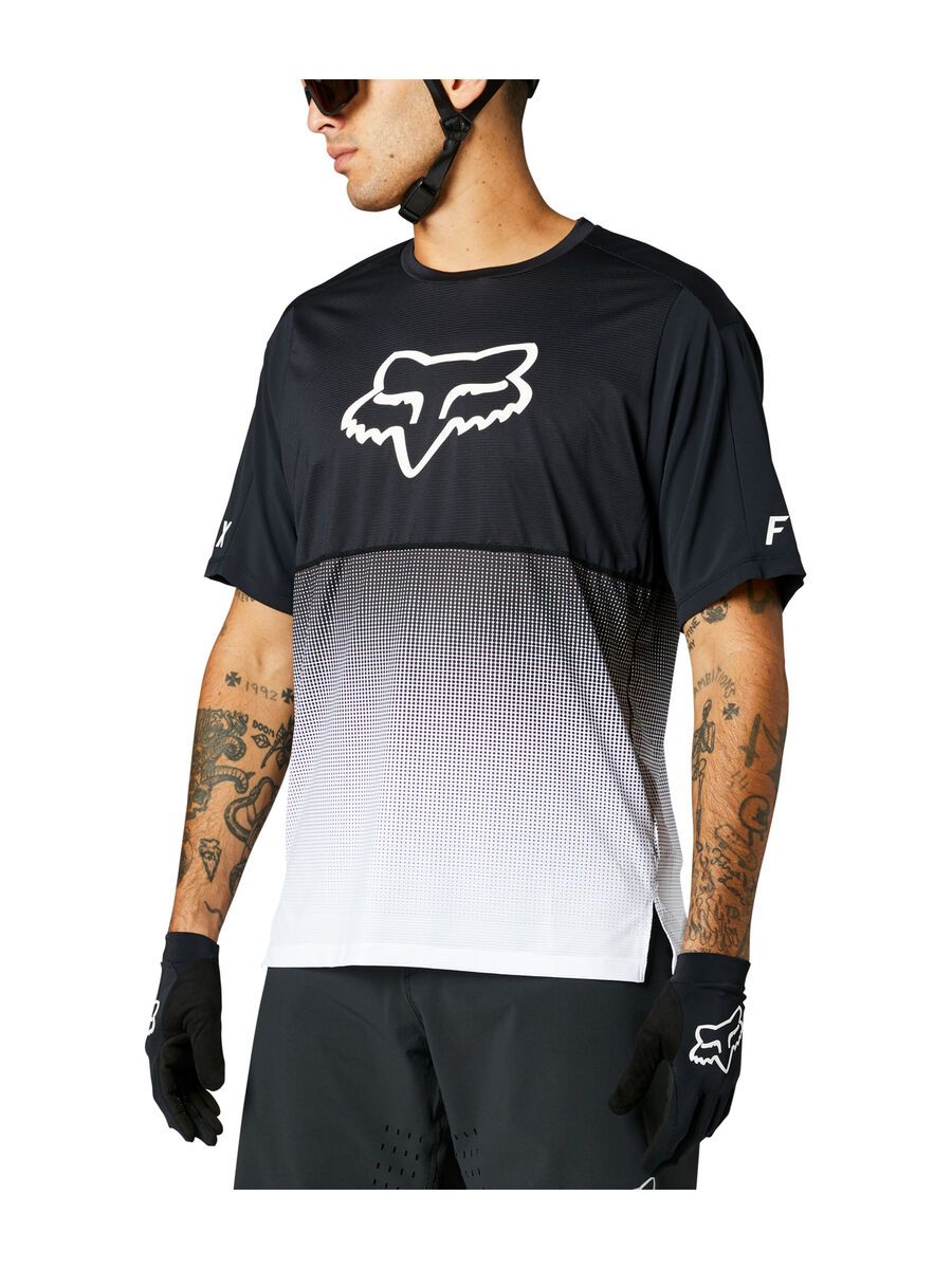 Fox Flexair SS Jersey, black/white - Bild 3