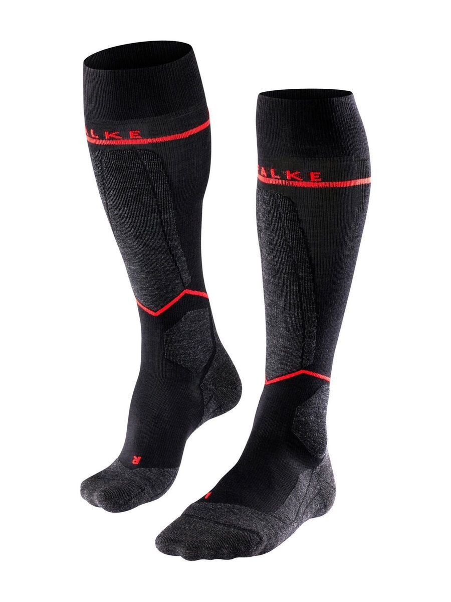 Falke SK2 Energizing Light Herren Skiing Kniestrümpfe, black-mix - Bild 1