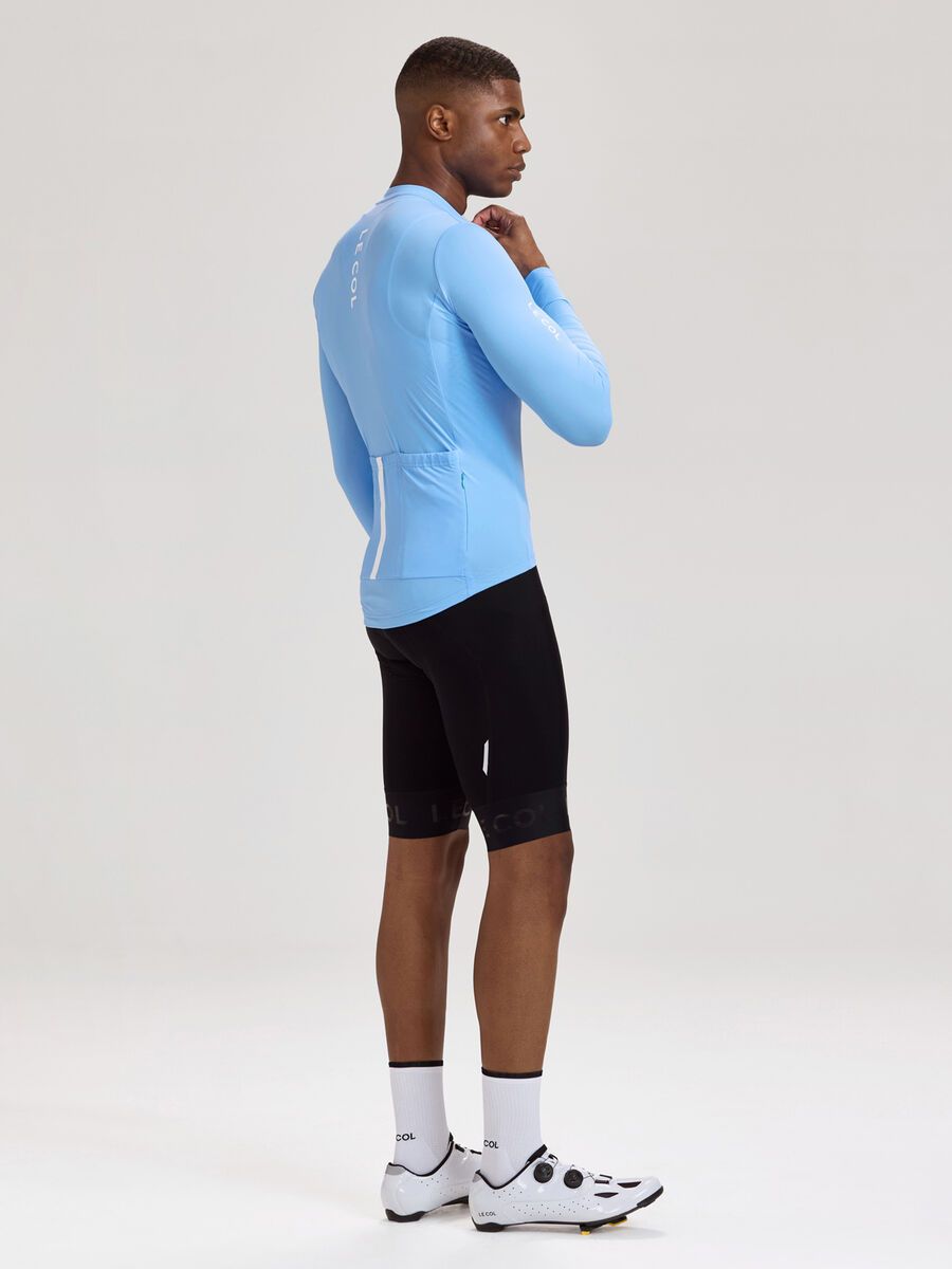 Le Col Pro Long Sleeve Jersey, powder blue - Bild 7