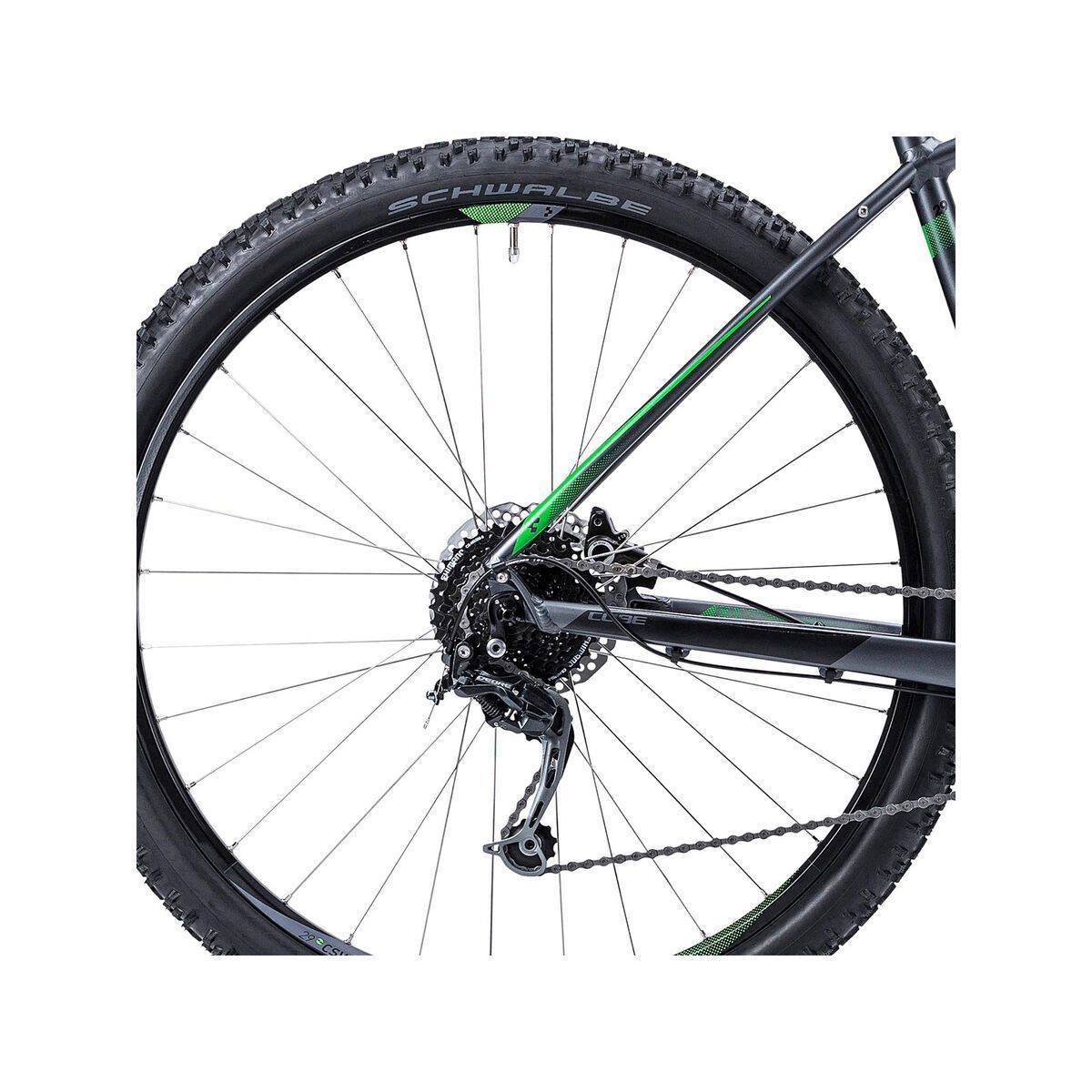 Cube Analog 29, grey/black/green - Bild 4