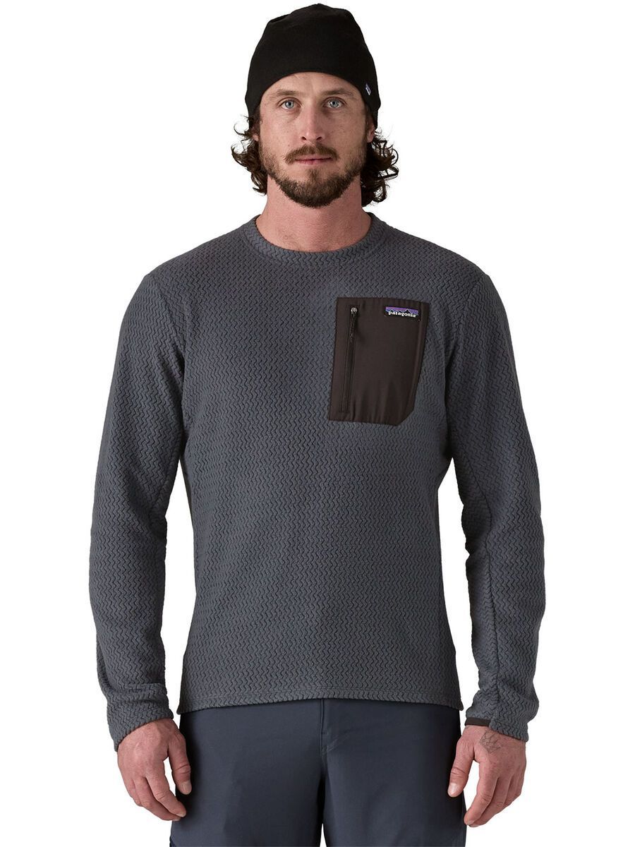 Patagonia Men's R1 Air Crew, smolder blue - Bild 2