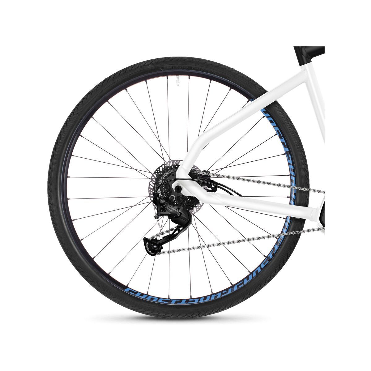 Ghost Hybride Square Cross B2.9 AL, star white/night black/vibrant blue - Bild 4