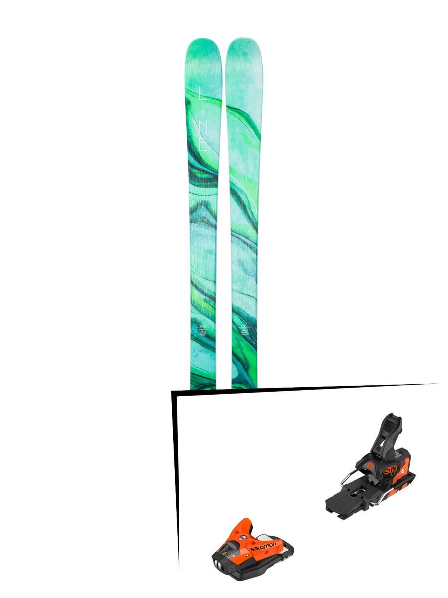 Set: Line Pandora 84 2019 + Salomon STH2 WTR 13 orange/black - Bild 1