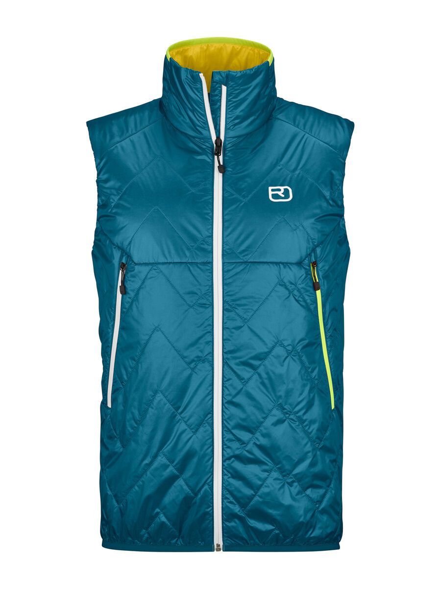 Ortovox Swisswool Piz Vial Vest M, petrol blue - Bild 1