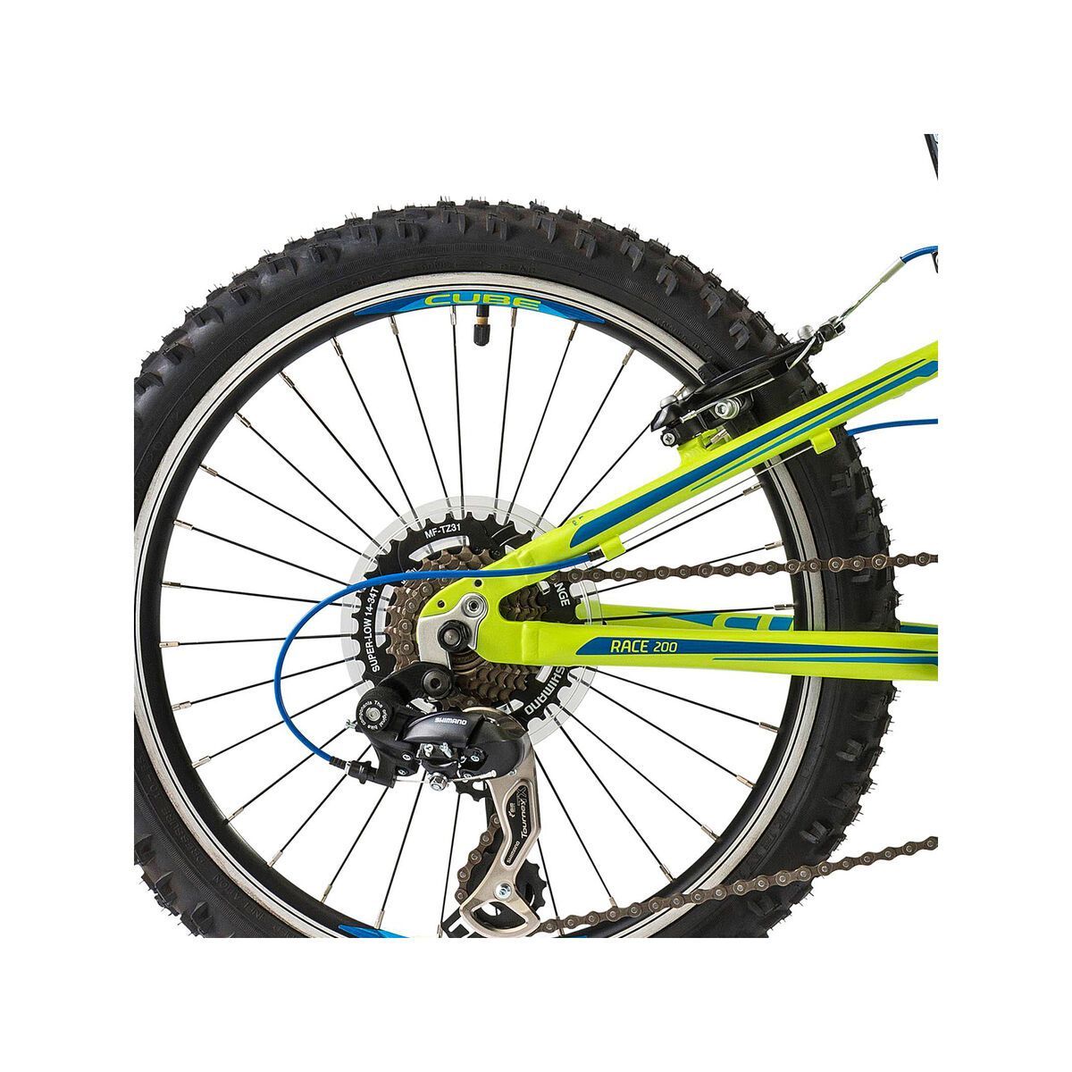 Cube Kid 200, blue/lime - Bild 4