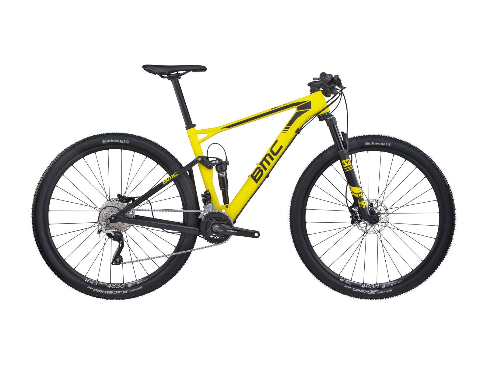 BMC Fourstroke 02 Deore/SLX, sulphur - Bild 1